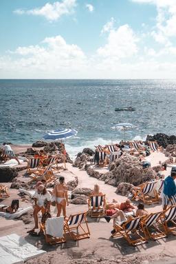 Beach on the Island of Capri