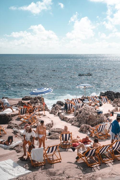 Beach on the Island of Capri